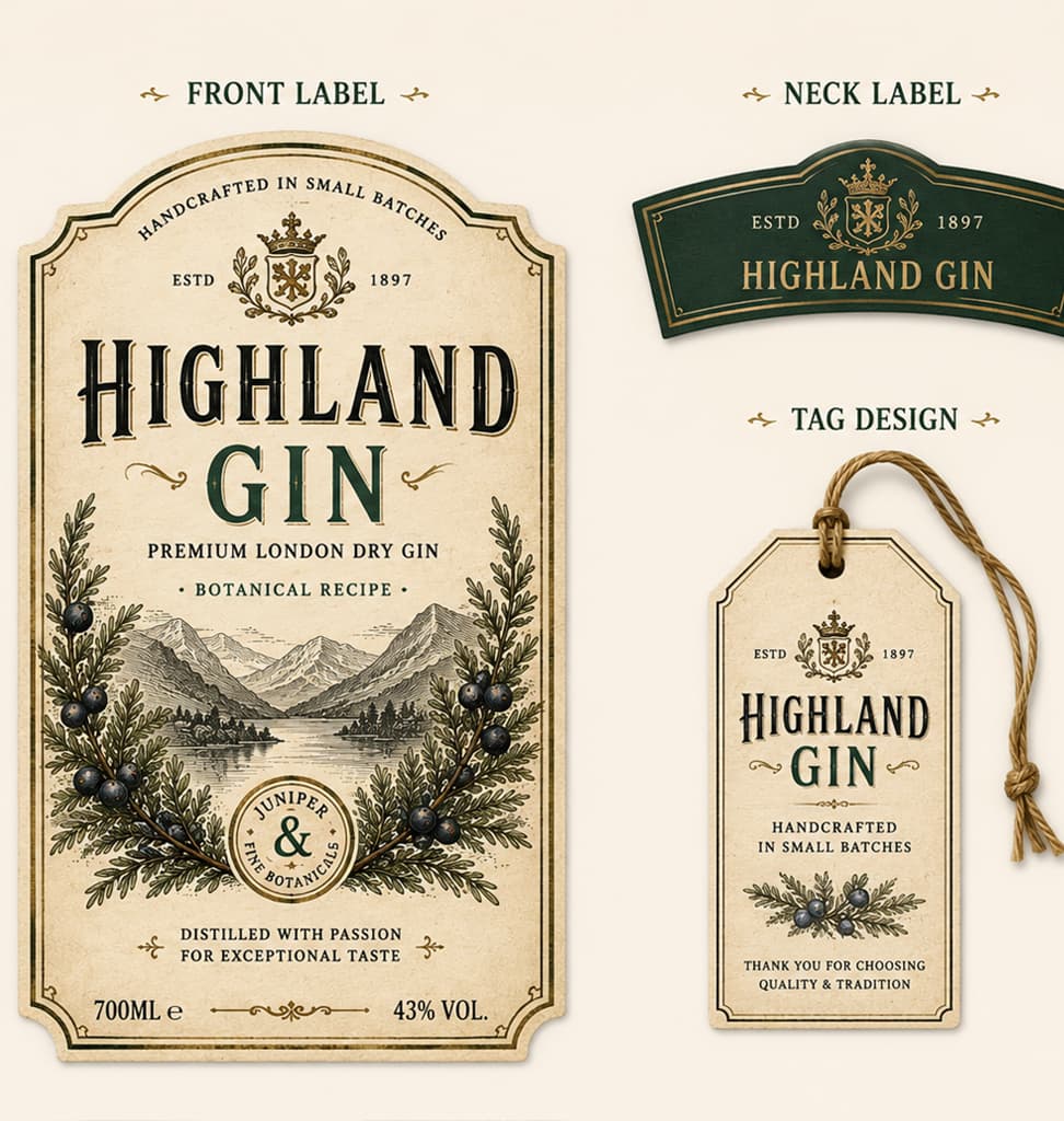 Packaging & Label Design