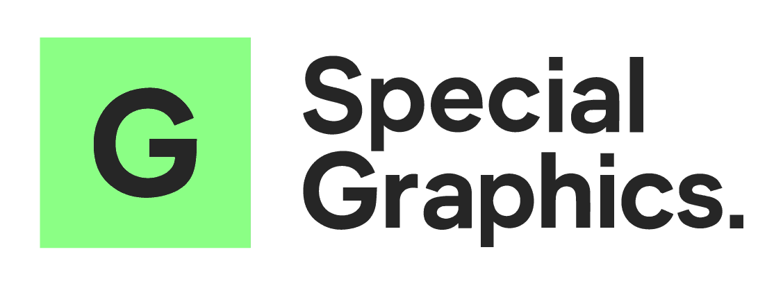 Special Graphics Rebranding After 2025 Modern Logo